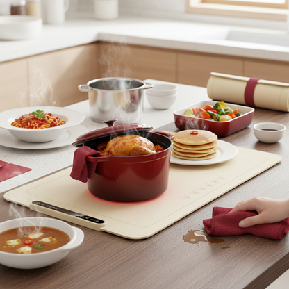 Electric Food Warming Mat (+FREE Ebook)
