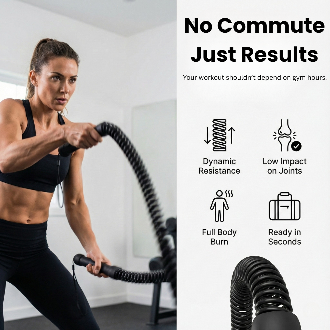 Ropeless Battle Ropes (+ 2 FREE Gifts)