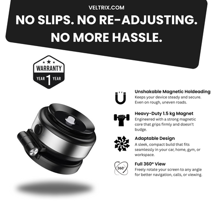 Veltrix™ GripLock Phone Mount