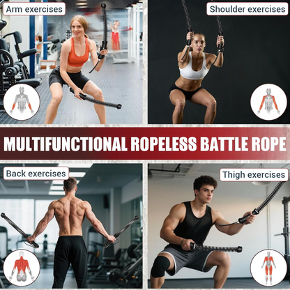 Ropeless Battle Ropes (+ 2 FREE Gifts)